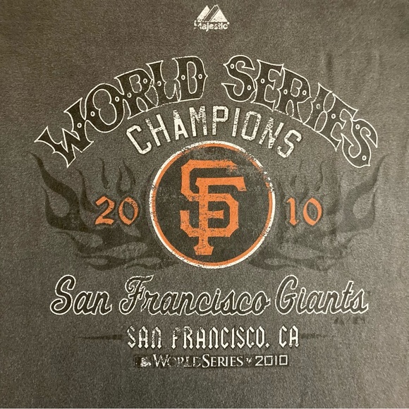 SF Giants World Series 2010, 2012 T-Shirts - Picture 7 of 10